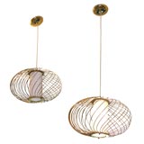 Pair of Arredoluce Ceiling Lights