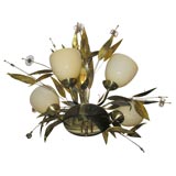Vintage Paavo Tynell Floral Chandelier