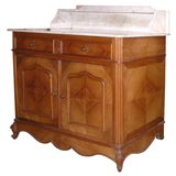 Antique washstand cabinet