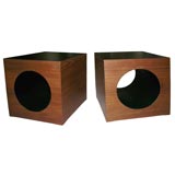 Pair of cube tables