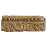 Italian architectural cornice fragment