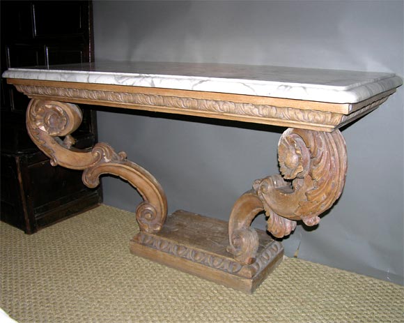 Important George II Console Table