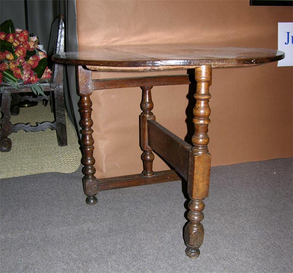 French 18th c. Walnut Coaching Table