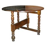Antique French 18th c. Walnut Coaching Table