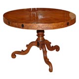Early 19th century Northern Italian Fruitwood Center Table
