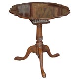 George III mahogany bird-cage action tripod table