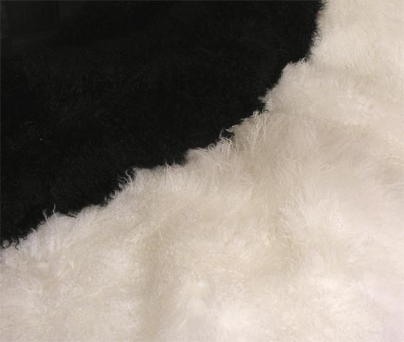 Throw, Mongolian Fur In Excellent Condition In New York, NY