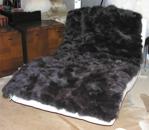 FOX  FUR THROW
