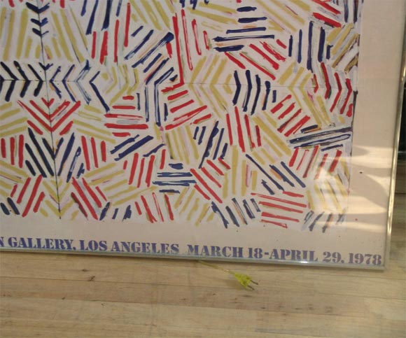 American Jasper Johns Poster- Framed