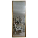 Tall 19th century Gold leaf mirror
