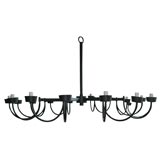 Large Scale Danish Modern Chandelier