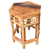 Country Bamboo Stool