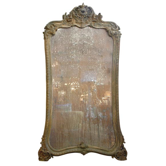 8 Foot  French Floor Mirror
