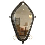 Equestrian Mirror in the style of  Jacques Adnet