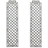 Antique Pair of French Bronze Garden Gates