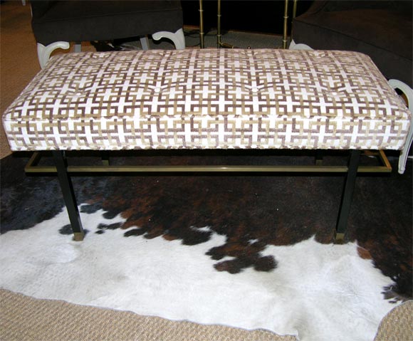 Upholstered bench by Harvey Probber