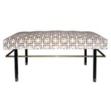 Upholstered bench by Harvey Probber