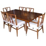 Tommi Parzinger Dining Room Table and Chairs