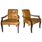 Pair of J.Hutton Armchairs for A.Donghia