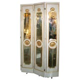 1940's Wall Mounted Mirrored Screen