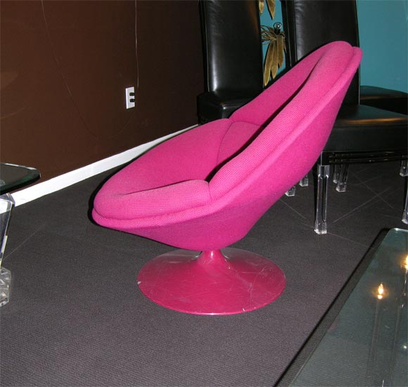 Pair of Pierre Paulin Swivel Chairs