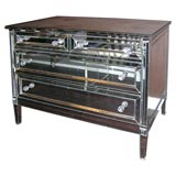 Neo-Classical Mirrored Dresser