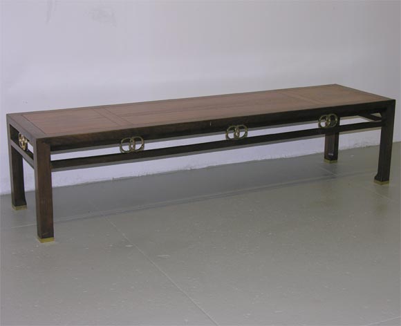 Long Low Cocktail Table by Michael Taylor for Baker Furniture