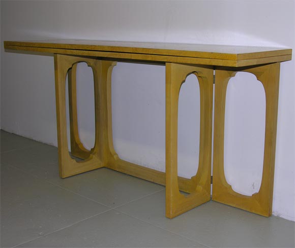 customized console table