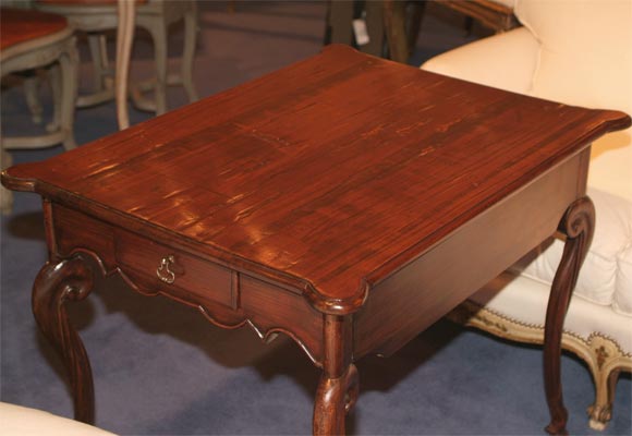 18th C. Louis XV Provincial Chestnut Writing Table 3