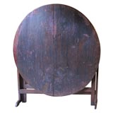 Antique Tilt Top Wine Tasting Table
