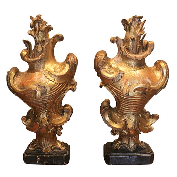 Pair of 16th Century Finials For Sale