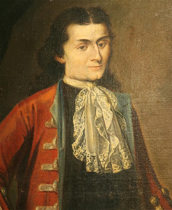 18th century Italian portrait of Pietro Camilla Villanova.