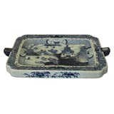 Chinese Canton Hot Water Platter