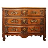 Antique 18th c. Lyonaise Walnut Commode
