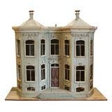 Antique 19th c. Painted  Birdhouse