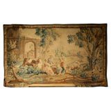 18th c. Brussels Tapestry with pastoral scene