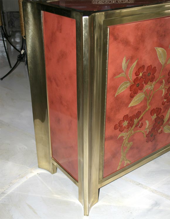 Lacquered Mastercraft Chinois Cabinet