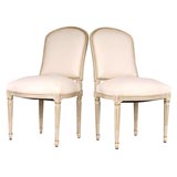 19th C. Louis XVI  Dining Chairs