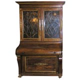 Antique Regency  Rosewood  Secretary/Bookcase