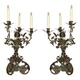 Pair - 19th C. French LXVI Style Candleabra