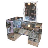 Deco Mirrored Desk