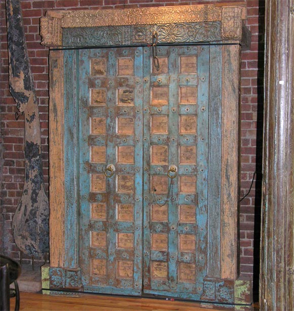 Painted door