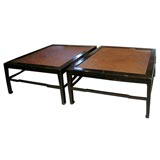 Large Chinese Elm Wood Coffee Table