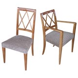 Jean Rothschild 10 Dining Chairs