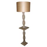 Cerused Oak Floorlamp