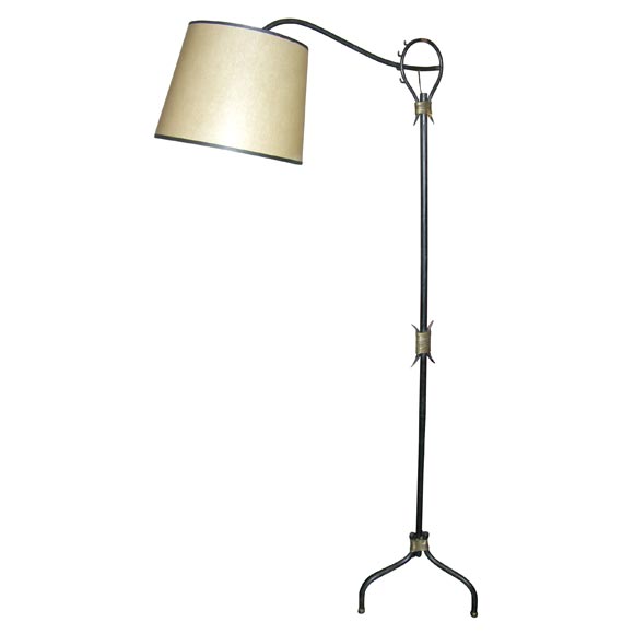 Jacques Adnet Reading Lamp For Sale