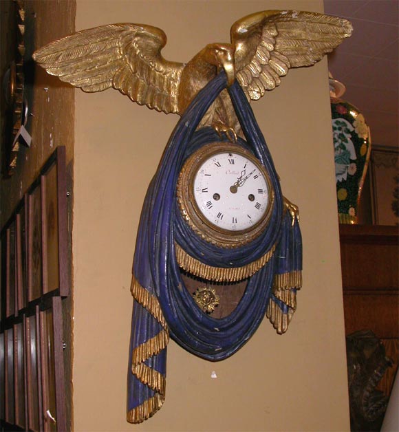 Austrian Eagle Clock