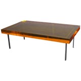 French Amber coffee table