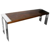 Rosewood console table