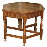 Antique English Oak Credence Table
